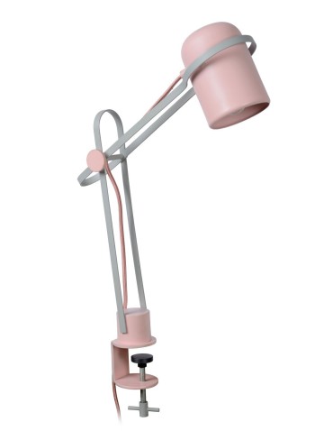 Lucide BASTIN Biurkowa z Uchwytem Różowy 1xE14 Styl Nowoczesny 05535/01/66 - produkt 2