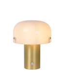 Lampy stołowe - Lucide TIMON Stołowa Złoty Matowy/Mosiądz 1xE14 Styl Rustykalny 05538/01/02 - produkt 1