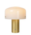 Lampy stołowe - Lucide TIMON Stołowa Złoty Matowy/Mosiądz 1xE27 Styl Rustykalny 05539/01/02 - produkt 1