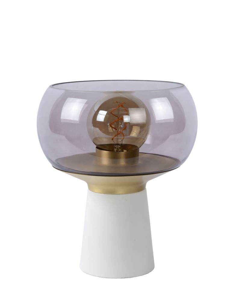Lampy stołowe - Lucide FARRIS Stołowa Biały 1xE27 Styl Retro 05540/01/31 - produkt kolory-swiatla.pl 2