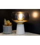 Lampy stołowe - Lucide FARRIS Stołowa Biały 1xE27 Styl Retro 05540/01/31 - produkt 3