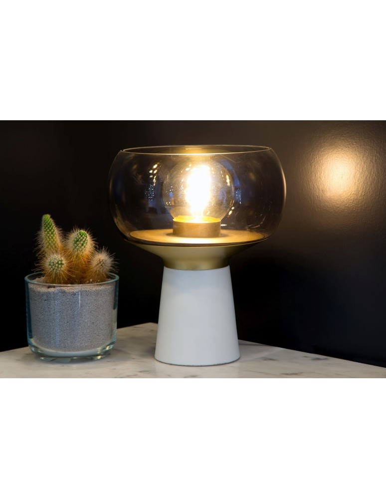 Lampy stołowe - Lucide FARRIS Stołowa Biały 1xE27 Styl Retro 05540/01/31 - produkt kolory-swiatla.pl 3