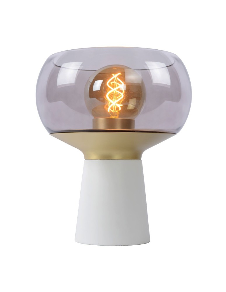 Lampy stołowe - Lucide FARRIS Stołowa Biały 1xE27 Styl Retro 05540/01/31 - produkt kolory-swiatla.pl 6