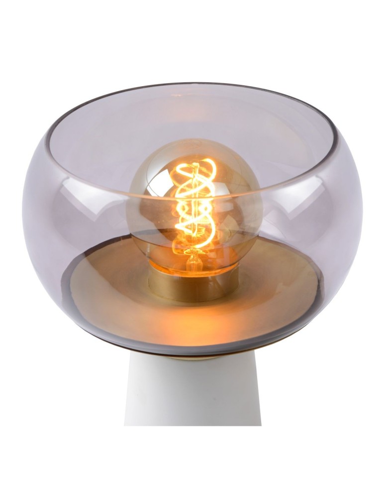 Lampy stołowe - Lucide FARRIS Stołowa Biały 1xE27 Styl Retro 05540/01/31 - produkt kolory-swiatla.pl 7