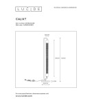 Lampy podłogowe loftowe - industrialne - Lucide CALIXT Podłogowa Czarny 2xE27 Styl Nowoczesny 05733/02/30 - produkt 5