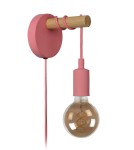 Wall lamps - Lucide PAULIEN Wall Mounted Pink 1xE27 Modern Style 08227/01/66 - product 2