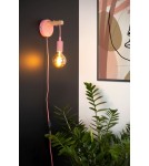 Wall lamps - Lucide PAULIEN Wall Mounted Pink 1xE27 Modern Style 08227/01/66 - product 3