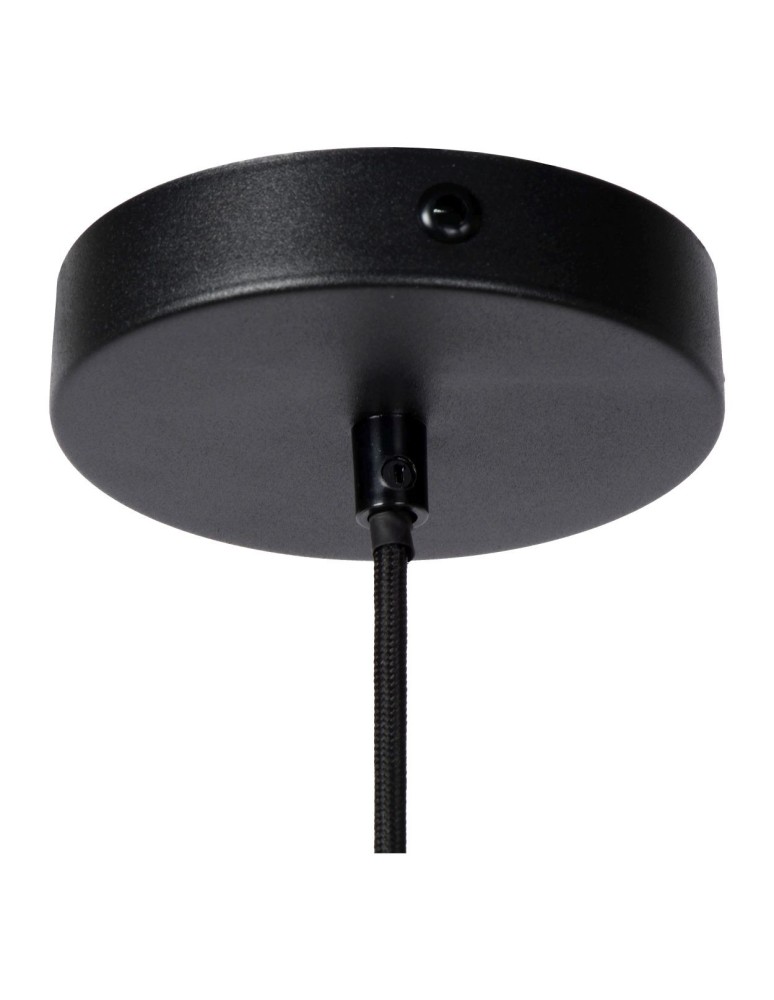 Pendant lamps - Lucide JOVA Pendant Black 1xE27 Classic Style 08426/01/30 - product kolory-swiatla.pl 3