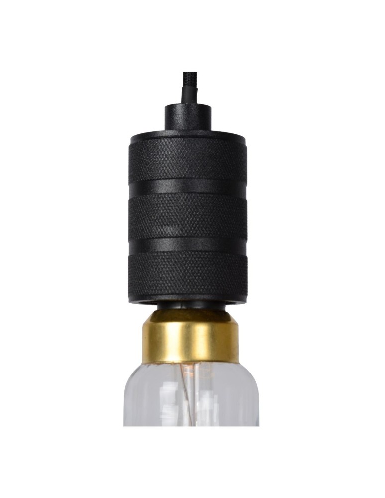Pendant lamps - Lucide JOVA Pendant Black 1xE27 Classic Style 08426/01/30 - product kolory-swiatla.pl 5