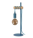 Lampy stołowe - Lucide PAULIEN Stołowa Niebieski 1xE27 Styl Nowoczesny 08527/01/35 - produkt 2