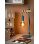 Lampy stołowe - Lucide PAULIEN Stołowa Niebieski 1xE27 Styl Nowoczesny 08527/01/35 - produkt 4