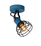 Ceiling spotlights - Lucide PAULIEN Wall Mounted Directional Blue 1xE27 Modern Style 08927/01/35 - product 1