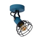 Ceiling spotlights - Lucide PAULIEN Wall Mounted Directional Blue 1xE27 Modern Style 08927/01/35 - product 2