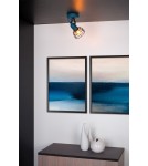 Ceiling spotlights - Lucide PAULIEN Wall Mounted Directional Blue 1xE27 Modern Style 08927/01/35 - product 3
