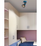 Ceiling spotlights - Lucide PAULIEN Wall Mounted Directional Blue 1xE27 Modern Style 08927/01/35 - product 4