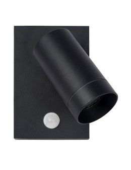 Lucide TAYLOR Wall-mounted Directional Black 1xGU10 IP54 Motion and Dusk Sensor 09831/01/30 - product 2