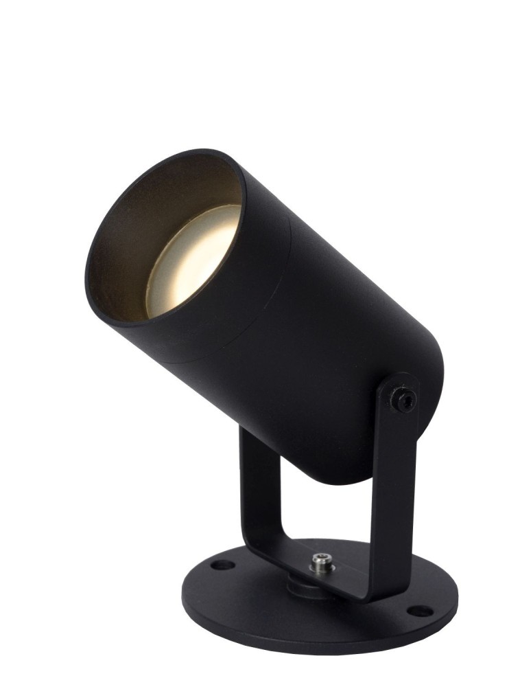 Garden lamps driven into the ground (with wedge) - Lucide TAYLOR Garden Spotlight with Wedge Black 1xGU10 IP54 09832/01/30 - product kolory-swiatla.pl 2