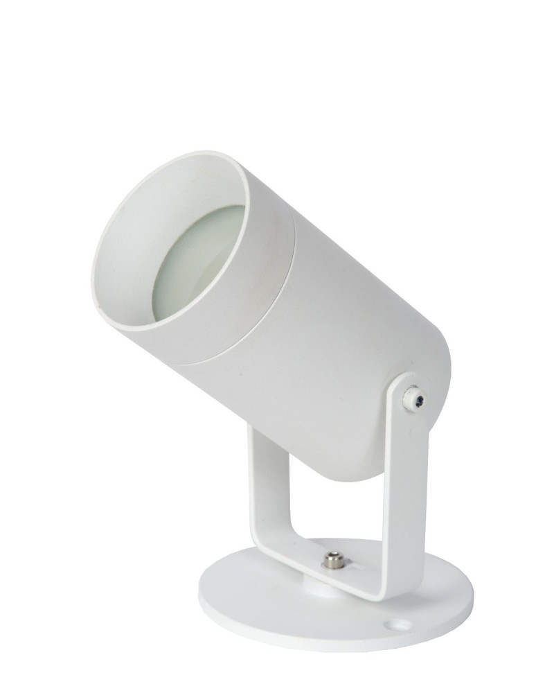 Garden lamps driven into the ground (with wedge) - Lucide TAYLOR Garden Spotlight with Wedge White 1xGU10 IP54 09832/01/31 - product kolory-swiatla.pl 3