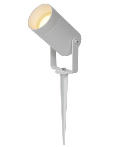 Lucide TAYLOR Garden Spotlight with Wedge White 1xGU10 IP54 09832/01/31