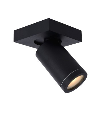 Lucide TAYLOR Ceiling Spotlight Black 1xGU10 IP44 09930/05/30