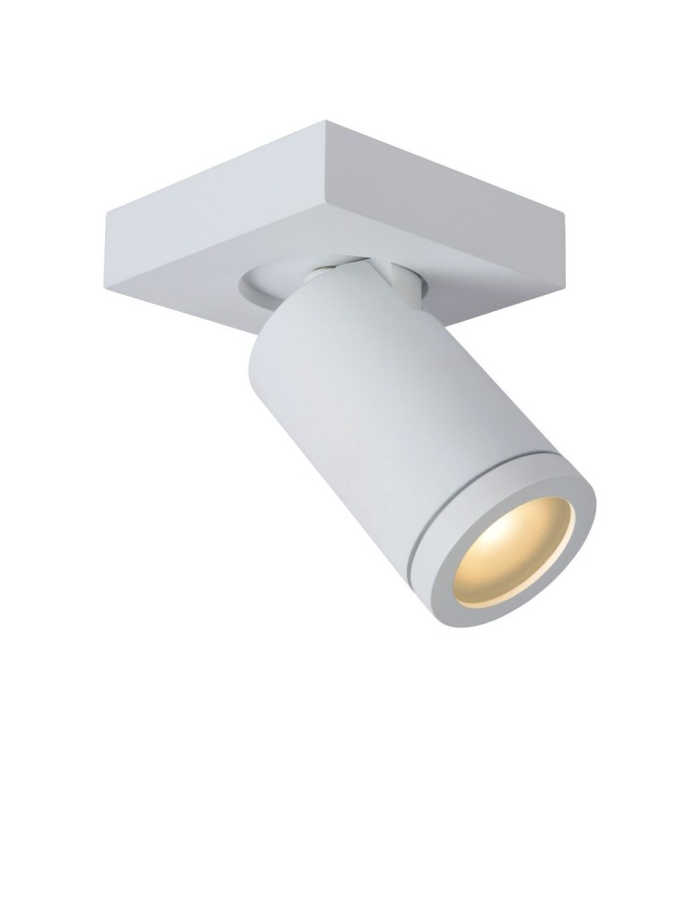 Ceiling spotlights - Lucide TAYLOR Ceiling Spotlight White 1xGU10 IP44 09930/05/31 - product kolory-swiatla.pl 1