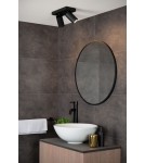 Bathroom ceiling lamps - Lucide TAYLOR Ceiling Spotlight Black 2xGU10 IP44 09930/10/30 - product 3