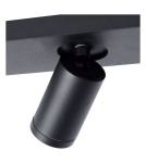 Bathroom ceiling lamps - Lucide TAYLOR Ceiling Spotlight Black 2xGU10 IP44 09930/10/30 - product 5