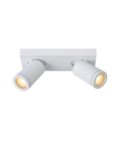 Lucide TAYLOR Ceiling Spotlight White 2xGU10 IP44 09930/10/31