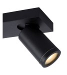 Bathroom ceiling lamps - Lucide TAYLOR Ceiling Spotlight Black 3xGU10 IP44 09930/15/30 - product 4