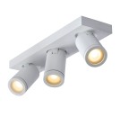 Bathroom ceiling lamps - Lucide TAYLOR Ceiling Spotlight White 3xGU10 IP44 09930/15/31 - product 6