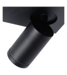 Bathroom ceiling lamps - Lucide TAYLOR Ceiling Spotlight Black 4xGU10 IP44 09930/20/30 - product 5