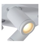 Bathroom ceiling lamps - Lucide TAYLOR Ceiling Spotlight White 4xGU10 IP44 09930/20/31 - product 4
