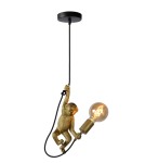 Pendant lamps - Lucide EXTRAVAGANZA CHIMP Pendant Black 1xE27 Retro Style 10402/01/30 - product 1