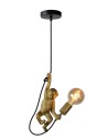 Lucide EXTRAVAGANZA CHIMP Pendant Black 1xE27 Retro Style 10402/01/30