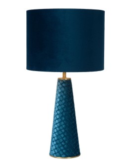 Lucide EXTRAVAGANZA VELVET Table Turquoise 1xE27 Retro Style 10501/81/37 - product 2