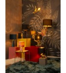 Designer table lamps - Lucide EXTRAVAGANZA VELVET Table Turquoise 1xE27 Retro Style 10501/81/37 - product 5