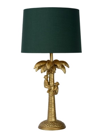 Lucide EXTRAVAGANZA COCONUT Table Gold Matte/Brass 1xE27 Retro Style 10505/81/02 - product 2