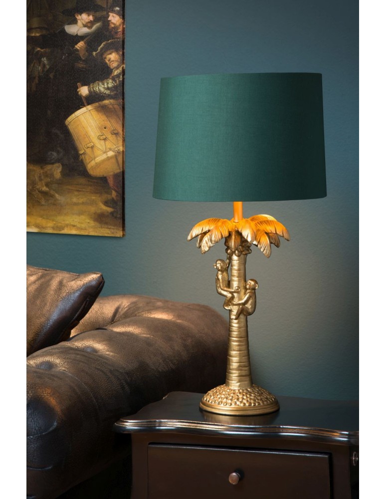 Designer table lamps - Lucide EXTRAVAGANZA COCONUT Table Gold Matte/Brass 1xE27 Retro Style 10505/81/02 - product kolory-swiatla.pl 4