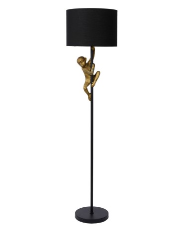 Lucide EXTRAVAGANZA CHIMP Floor Lamp Black 1xE27 Retro Style 10702/81/30 - product 2