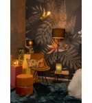 Floor lamps with lampshade - Lucide EXTRAVAGANZA CHIMP Floor Lamp Black 1xE27 Retro Style 10702/81/30 - product 5