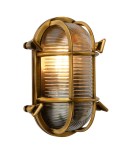 Outdoor wall lamps - Lucide DUDLEY Wall Mounted Gold Matte/Brass 1xE27 Retro Style IP65 11891/20/02 - product 1