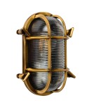 Outdoor wall lamps - Lucide DUDLEY Wall Mounted Gold Matte/Brass 1xE27 Retro Style IP65 11891/20/02 - product 2