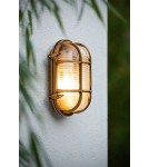 Outdoor wall lamps - Lucide DUDLEY Wall Mounted Gold Matte/Brass 1xE27 Retro Style IP65 11891/20/02 - product 4