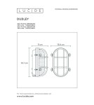 Outdoor wall lamps - Lucide DUDLEY Wall Mounted Gold Matte/Brass 1xE27 Retro Style IP65 11891/20/02 - product 7