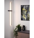 Minimalist wall lamps - Lucide SEGIN Wall Mounted Black 1xLED Modern Style 12200/90/30 - product 3