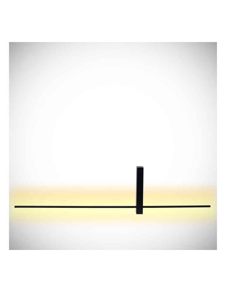 Minimalist wall lamps - Lucide SEGIN Wall Mounted Black 1xLED Modern Style 12200/90/30 - product kolory-swiatla.pl 5