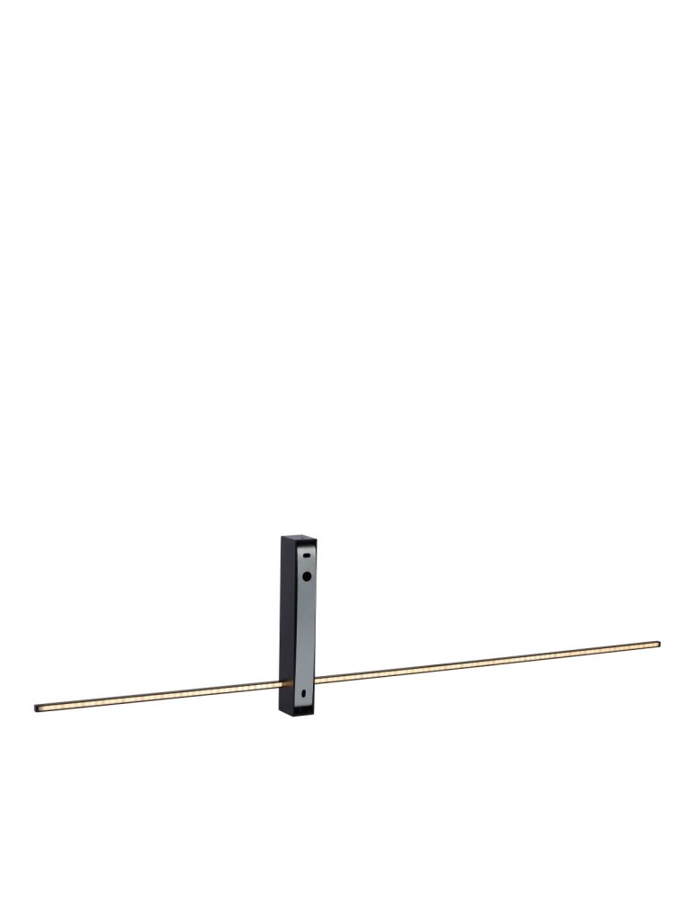 Minimalist wall lamps - Lucide SEGIN Wall Mounted Black 1xLED Modern Style 12200/90/30 - product kolory-swiatla.pl 6