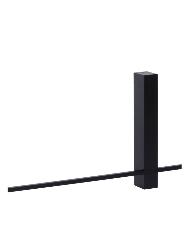 Minimalist wall lamps - Lucide SEGIN Wall Mounted Black 1xLED Modern Style 12200/90/30 - product kolory-swiatla.pl 7