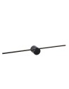 Lucide MIZAR Wall-mounted Black 1xLED Modern Style IP44 12201/60/30