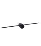 Bathroom wall lamps - Lucide MIZAR Wall-mounted Black 1xLED Modern Style IP44 12201/60/30 - product 2